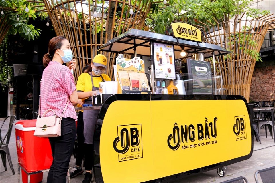 Bảng dự báo doanh thu Cà phê Ông Bầu giả định