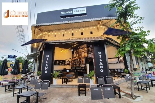 bảng ước tính chi phí mở quán Cafe Milano