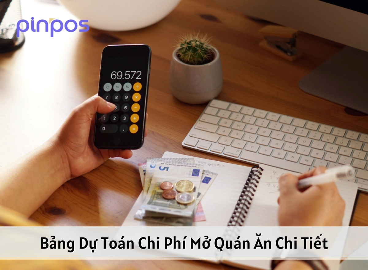 bảng ước tính chi phí mở quán Les Path