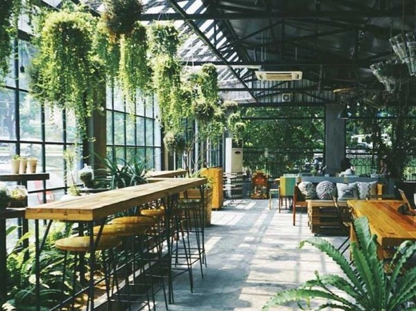 Biểu đồ cấu trúc chi phí mở quán cafe