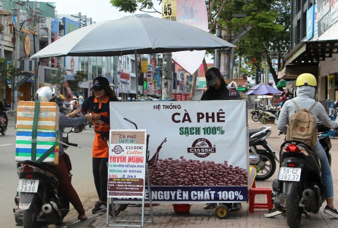 Biểu đồ chi phí khởi sự thương hiệu Cafe Xanh