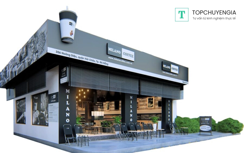 Câu chuyện thành công quán cafe Milano thực tế