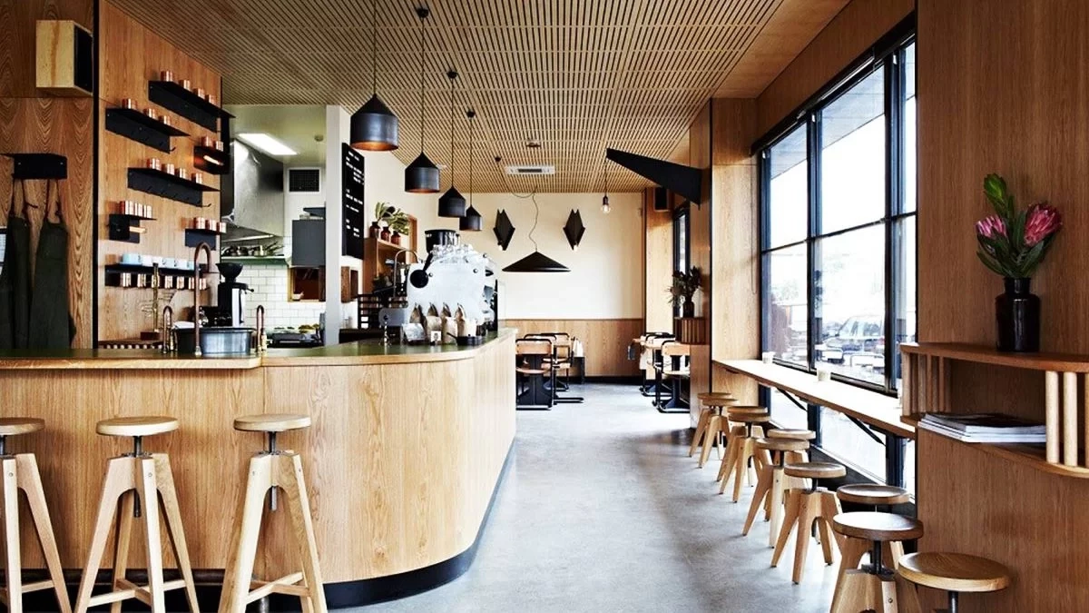 đào tạo barista Napoli Coffee tại quầy bar