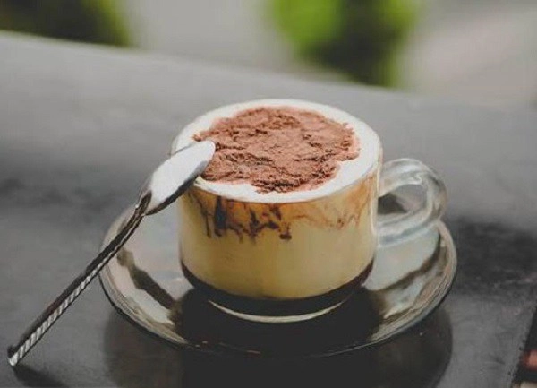 dụng cụ pha cafe trứng muối tại nhà