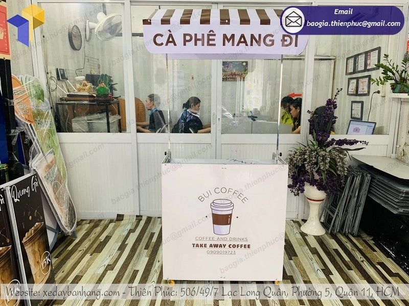 giấy phép an toàn thực phẩm cho xe cà phê