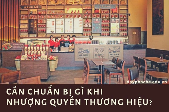 giấy phép và quy chuẩn cho nhượng quyền cafe mang đi