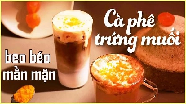 hai tách đối chiếu cà phê trứng và kem trứng