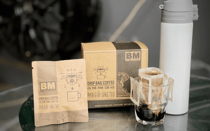 Hạt Robusta Buôn Ma Thuột rang medium dark