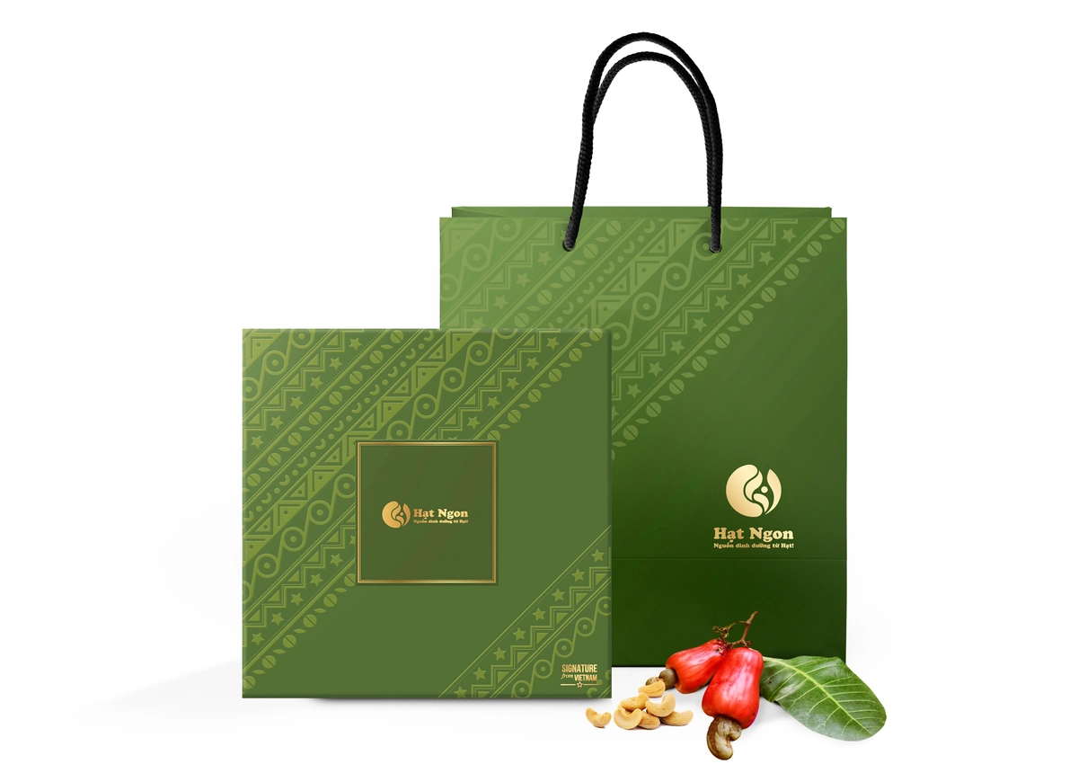 Hộp quà in logo doanh nghiệp Trung Nguyên