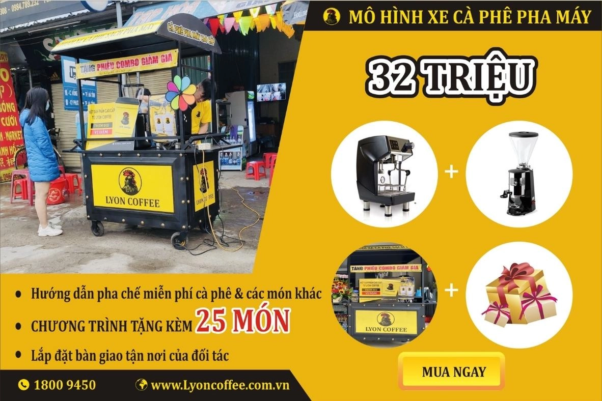 khai trương nhượng quyền cafe mang đi với xếp hàng