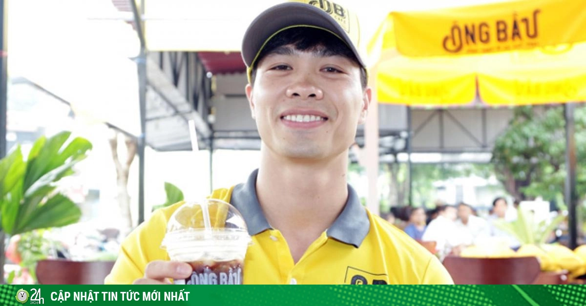 khai trương quán Ông Bầu với khách xếp hàng