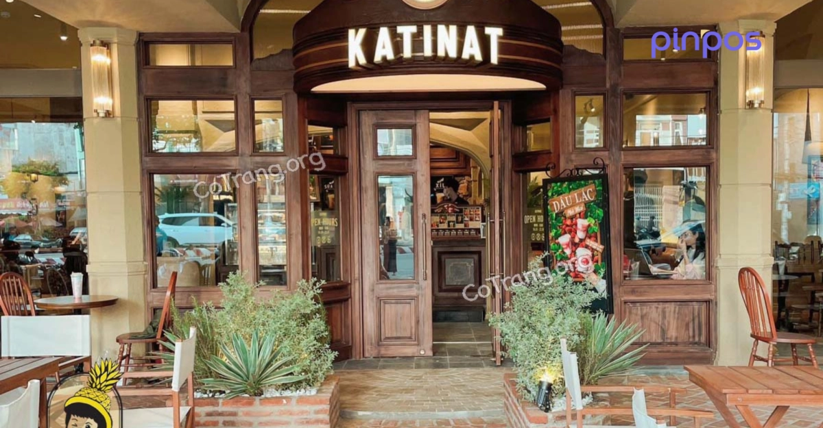 Không gian Katinat Saigon Kafe trung tâm Quận 1