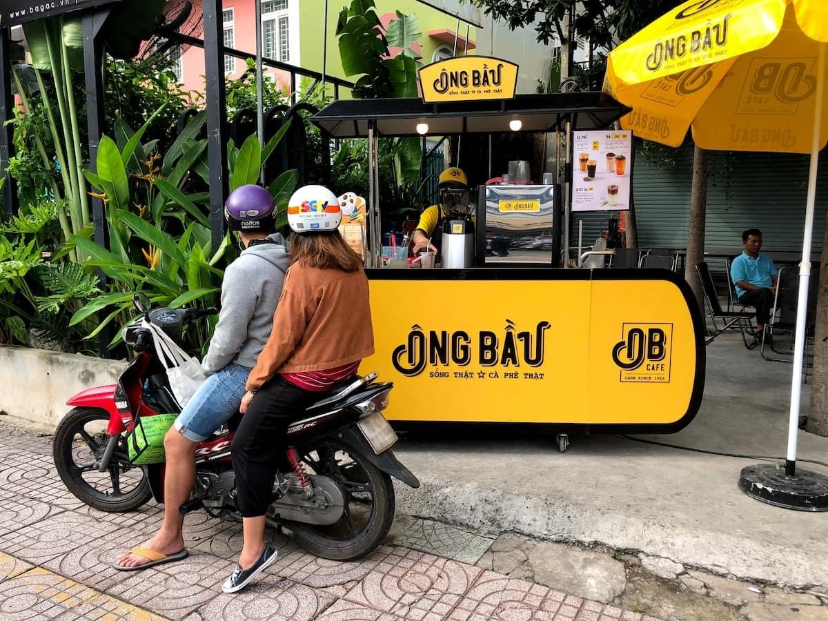 kiosk cà phê mang đi dưới 100 triệu