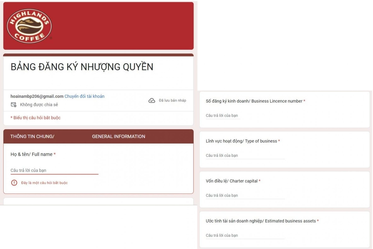 ký hợp đồng nhượng quyền Napoli tại văn phòng thương hiệu