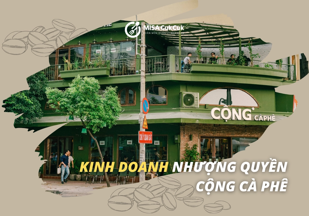 menu nhượng quyền cafe mang đi nhiều lựa chọn