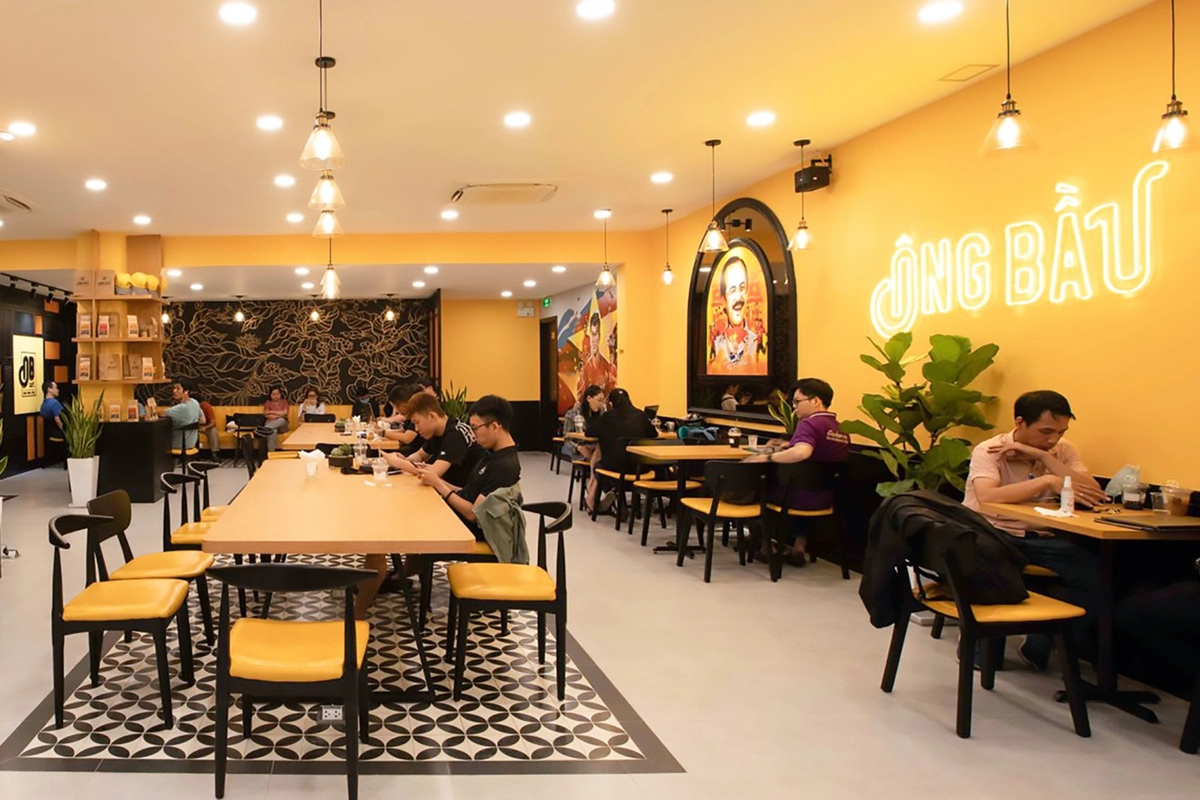 Mô phỏng chi phí Cà phê Ông Bầu từng hạng mục