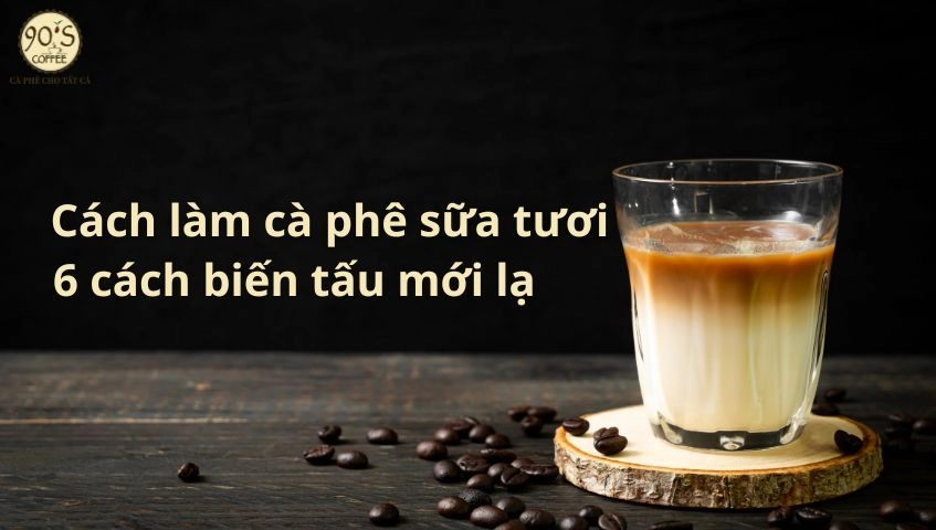 nguyên liệu cà phê trứng tươi ngon tại nhà