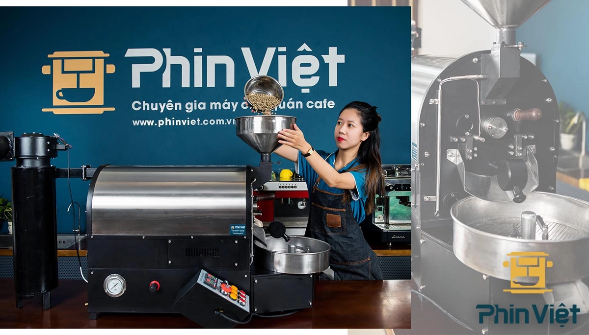 Phin Việt cạnh máy espresso so sánh chi tiết