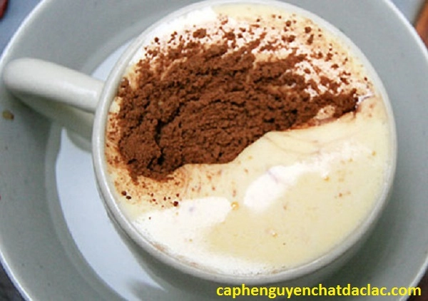 quy trình pha cà phê trứng sữa chuẩn vị