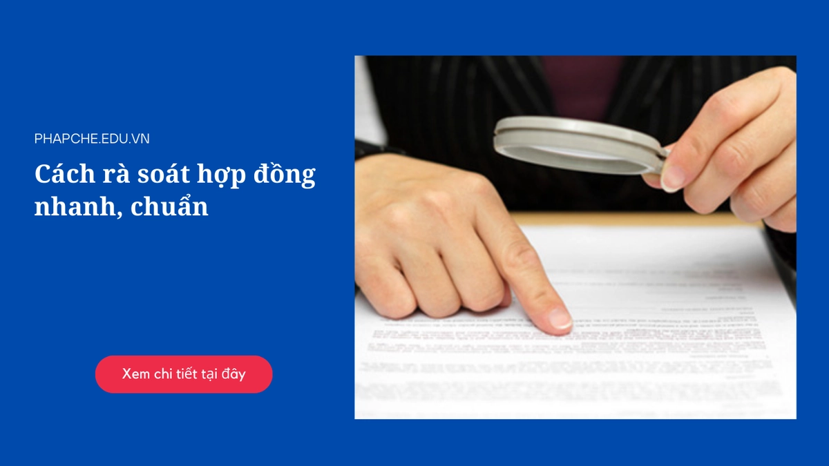 rà soát hợp đồng nhượng quyền với luật sư