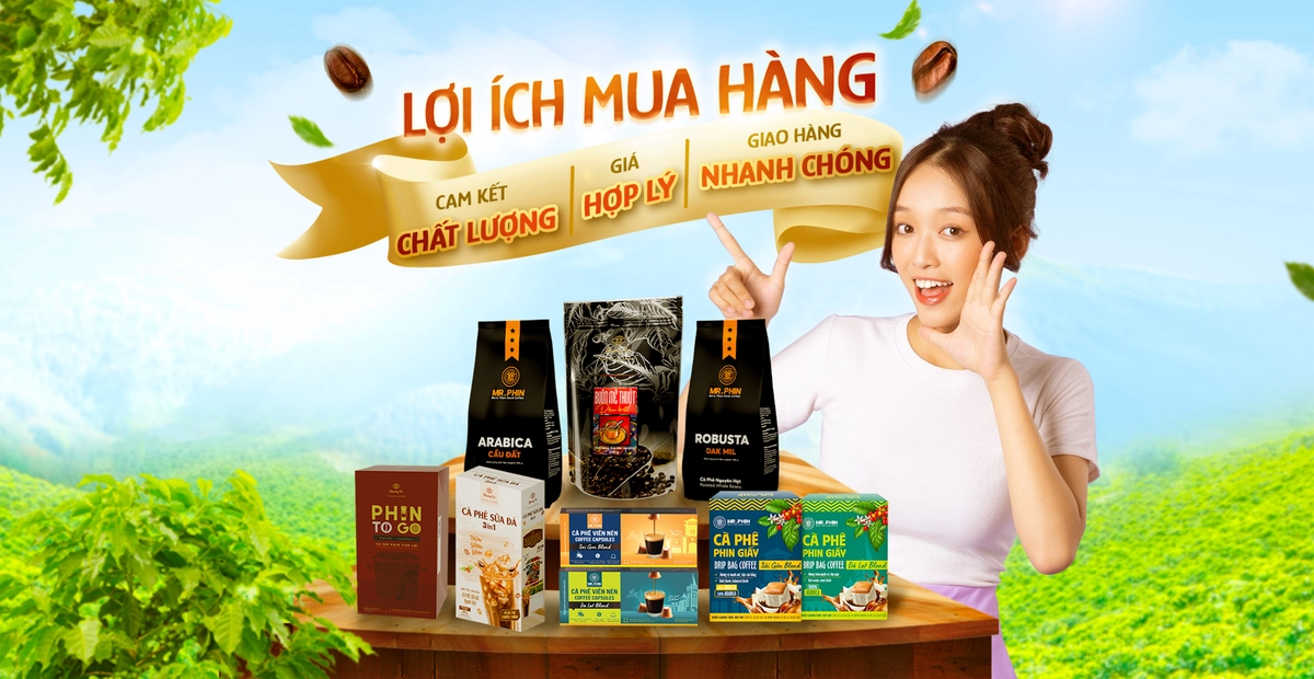 set quà cà phê phin V60 phù hợp ngân sách
