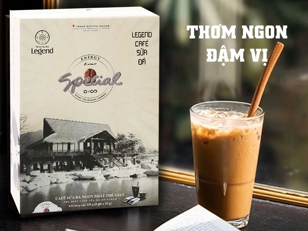 sơ đồ tỉ lệ legend cafe sữa đá dễ hiểu