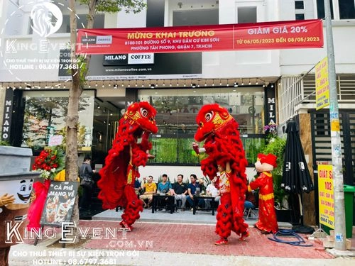 sự kiện khai trương sôi động quán Milano Coffee
