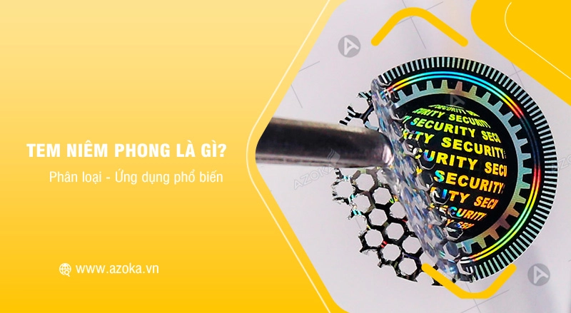 Tem niêm phong Trung Nguyên Legend và mã quét QR