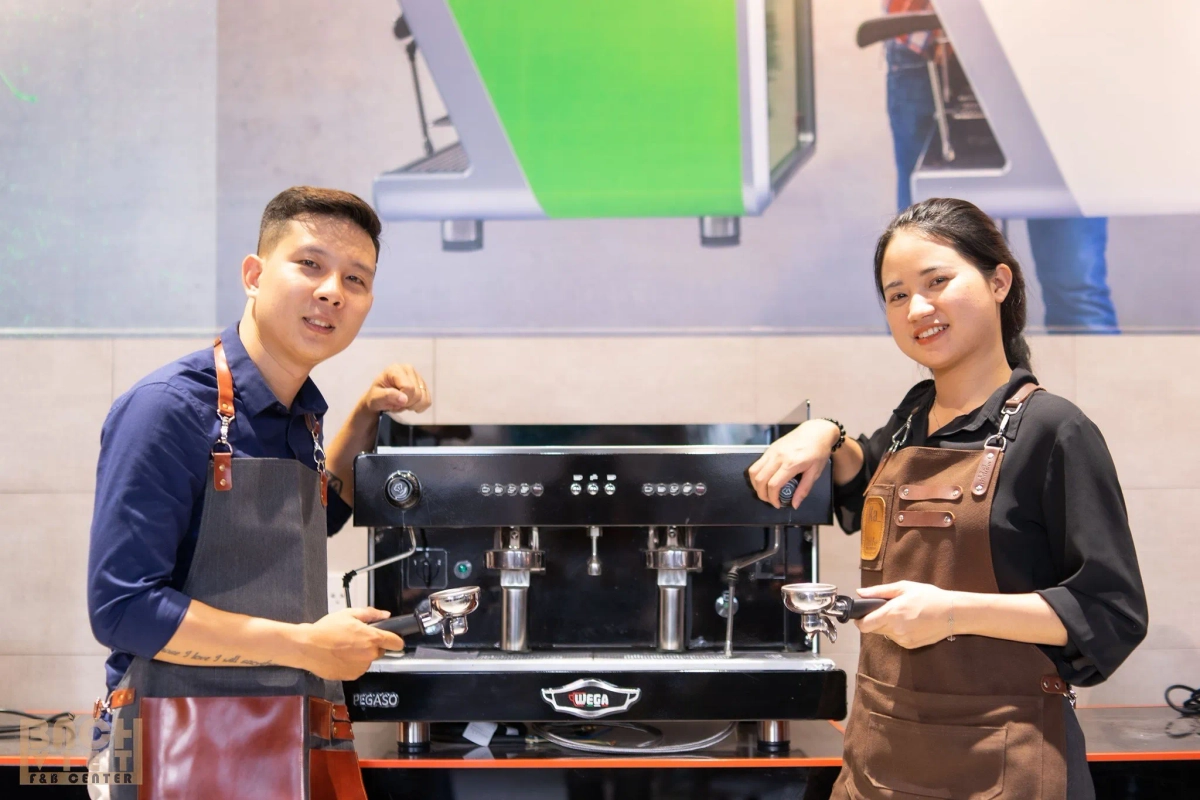 thiết bị pha chế Cà phê Ông Bầu tiêu chuẩn