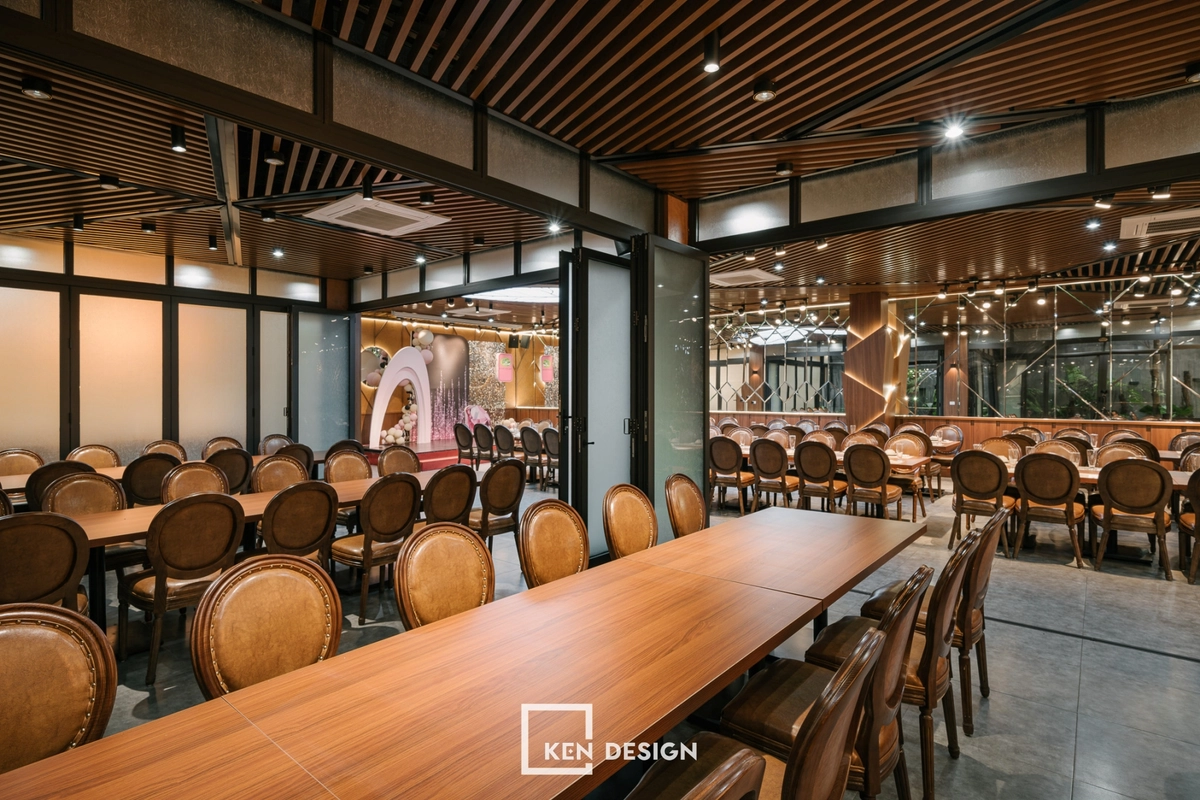 Thiết kế nội thất quán Milano tối ưu lưu thông