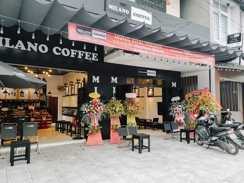 tổng quan mô hình thương hiệu Cafe Milano tại Việt Nam