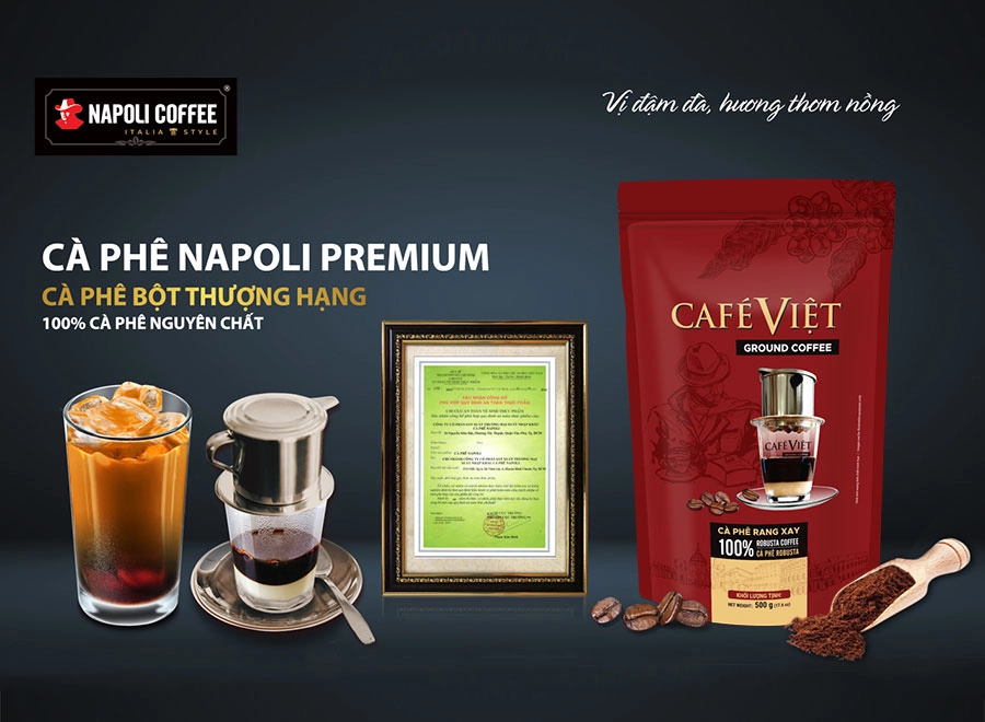 xem kỹ hợp đồng nhượng quyền Napoli Coffee đóng dấu